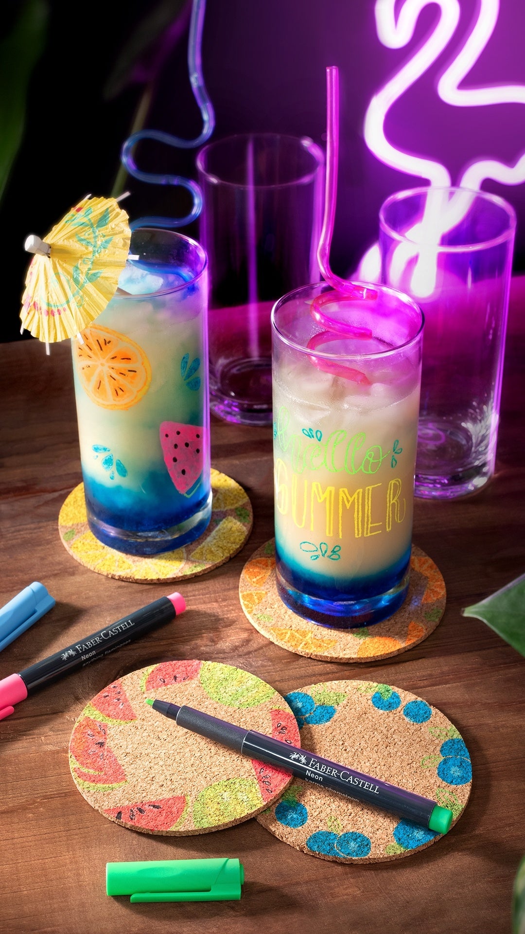 6 Neon Marker