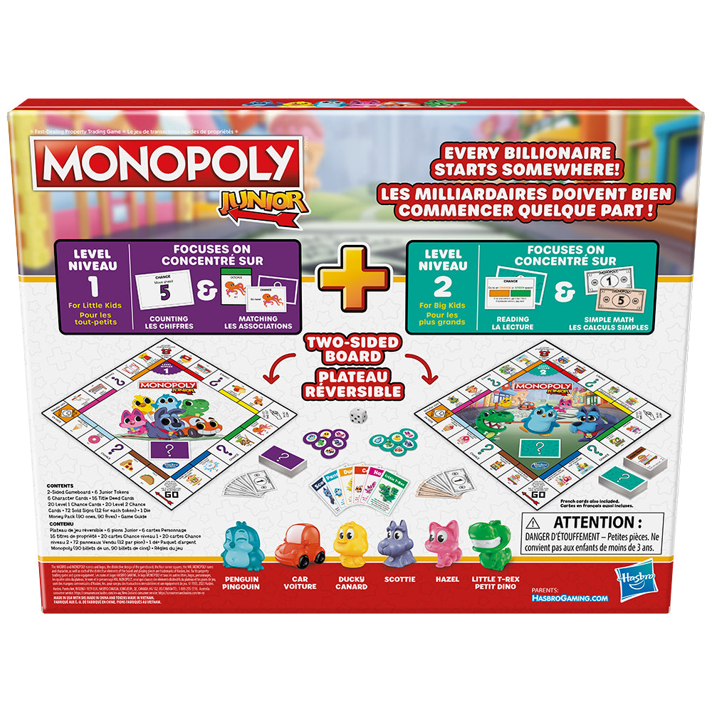 Monopoly Junior 2 Games in 1!