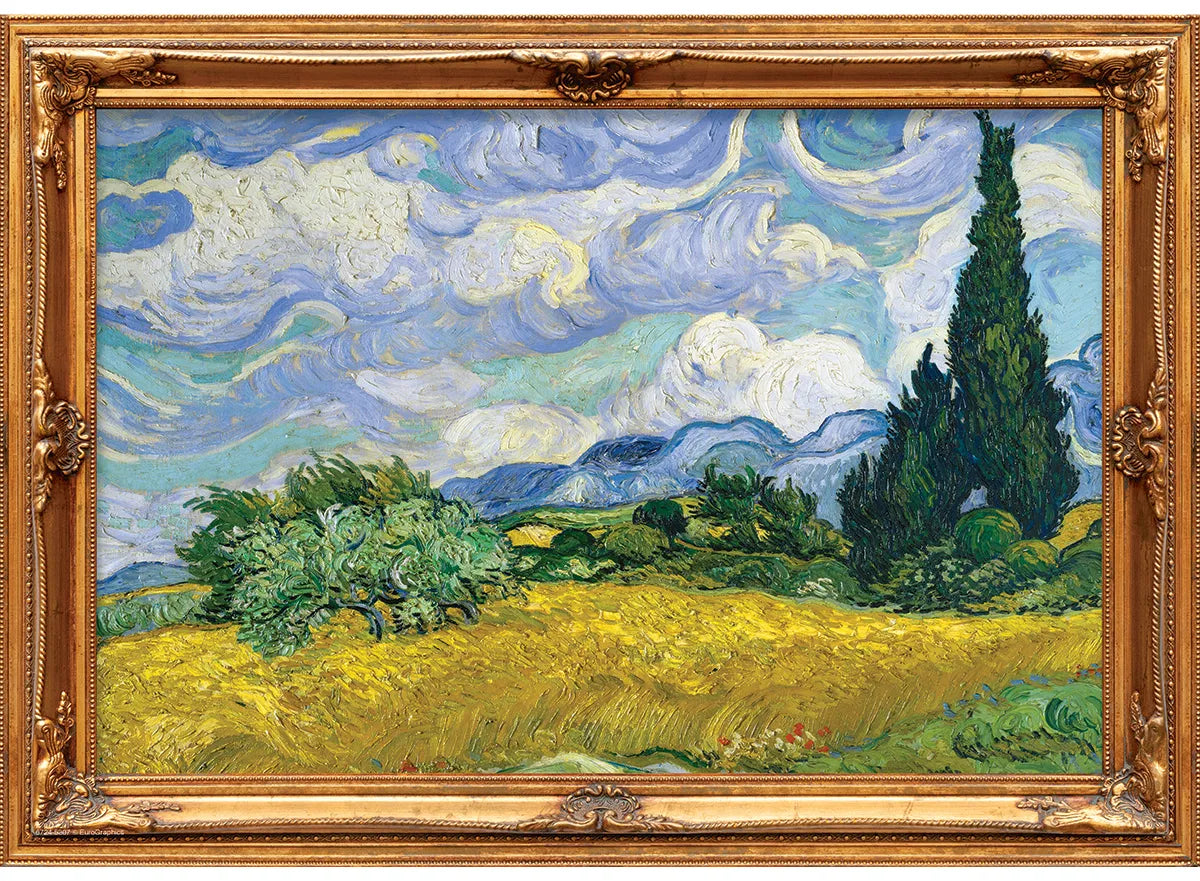 Wheat Field with Cypresses 24pc