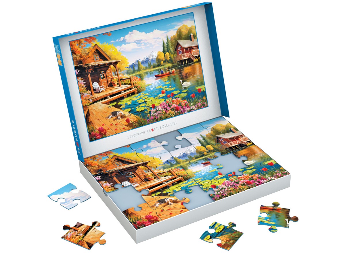 Cottage by the Lake 24pc