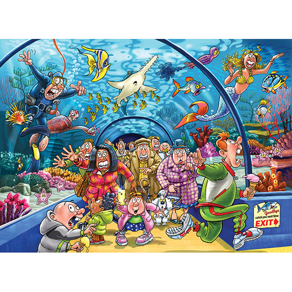 Wasgij? Aquarium Antics! 1000pc
