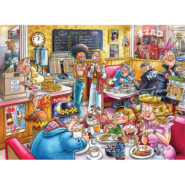 Wasgij? Cafe de Latte! 1000pc
