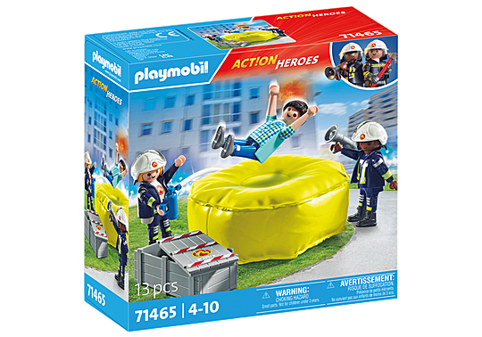 Action Heroes Firefighter with Air Pillow