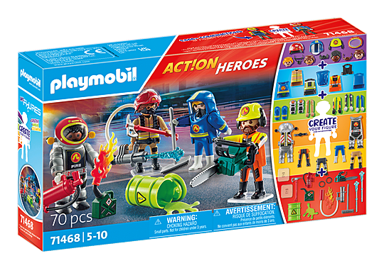 Action Heroes My Figures Fire Brigade