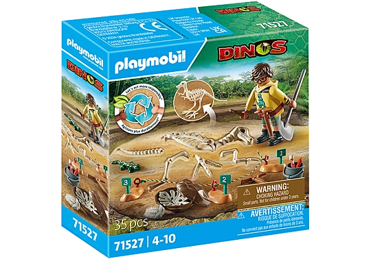Dinos Archaeological Dig with Skeleton
