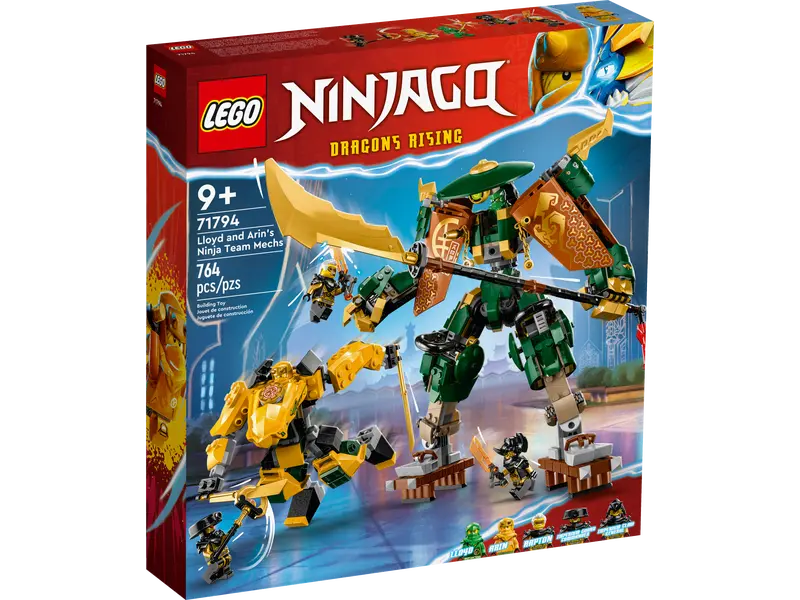 Ninjago Lloyd and Arin's Ninja Team Mechs