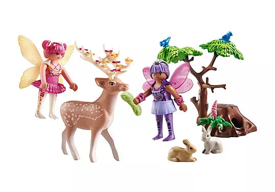 Princess Magic Starter Pack Fairies with Forest Animals