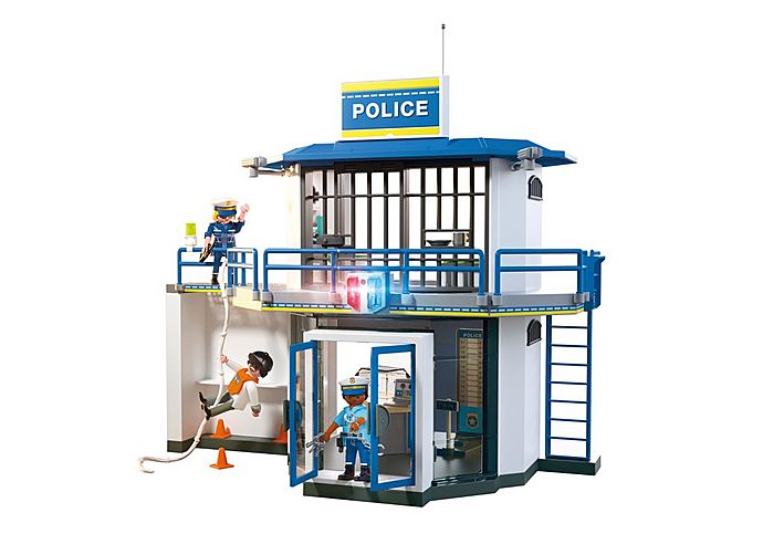 City Action Police Station with Investigation Room