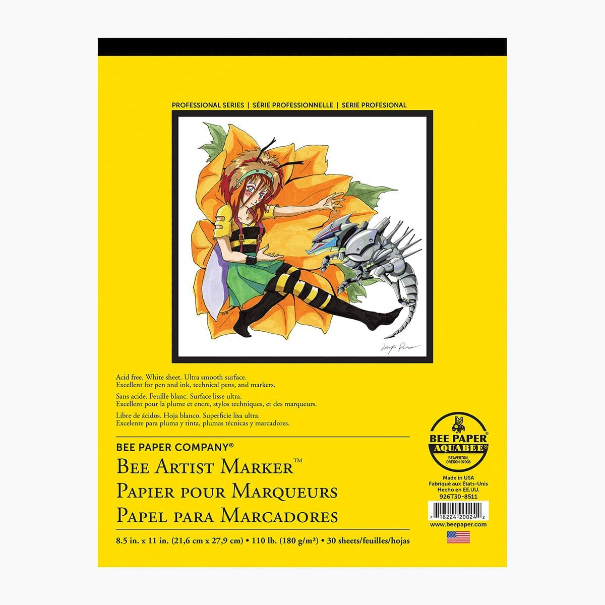 Bee Artist Marker 8.5X11" 110lb 30 sheets