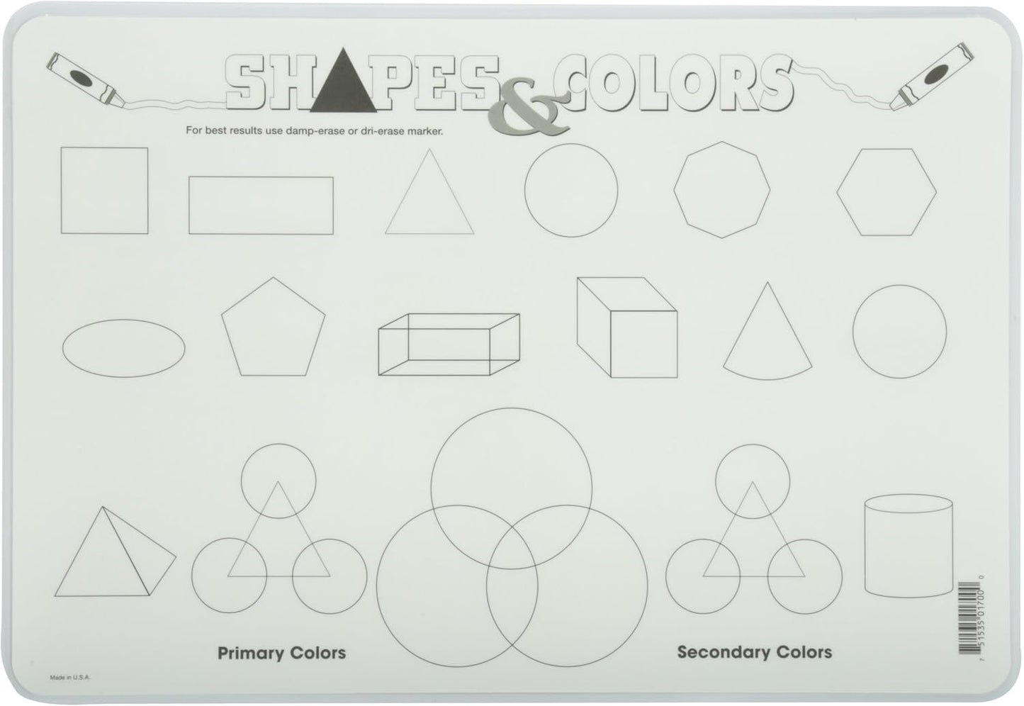 Shapes & Colors Placemat