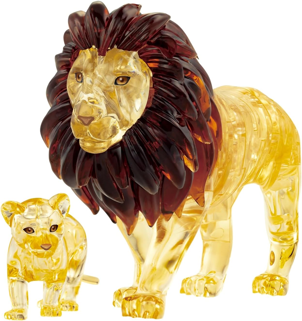 3D Crystal Puzzle Lion & Baby