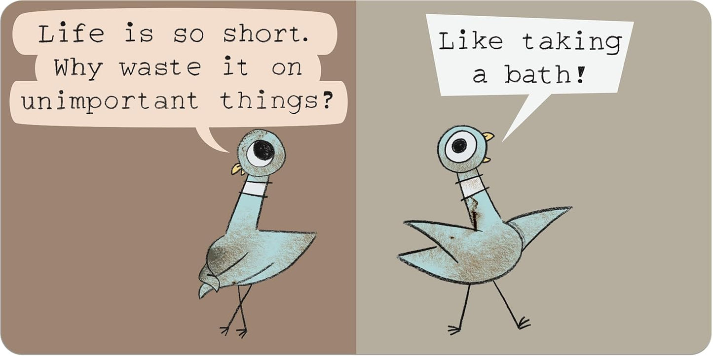 Pigeon Needs a Bath!