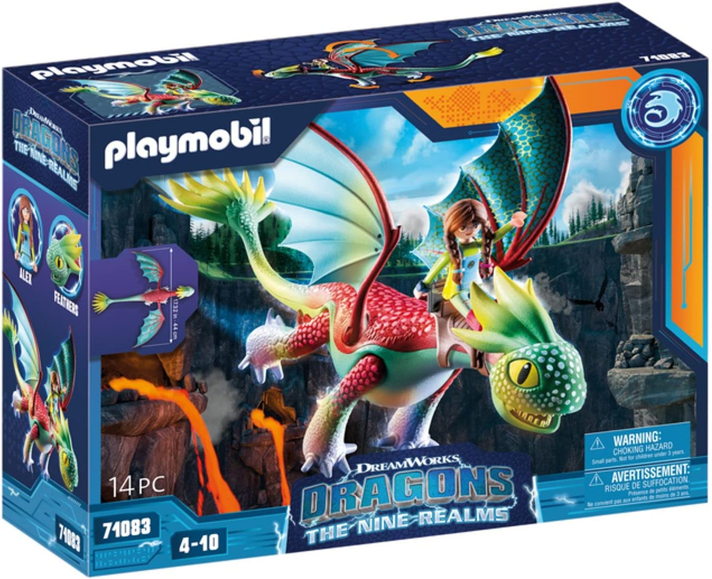 Dragons: The Nine Realms Feathers and Alex