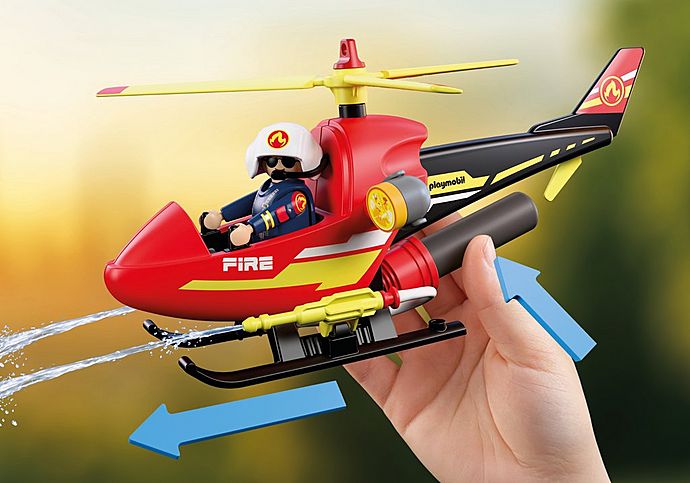 City Action Firefighting Helicopter