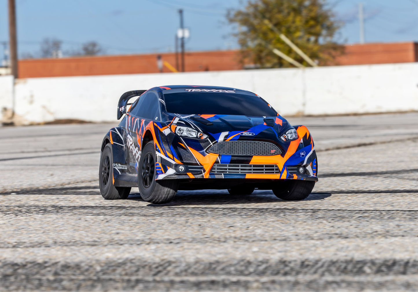 Traxxas Ford Fiesta ST Rally VXL 1/10 Brushless Rally Racer with TQi
