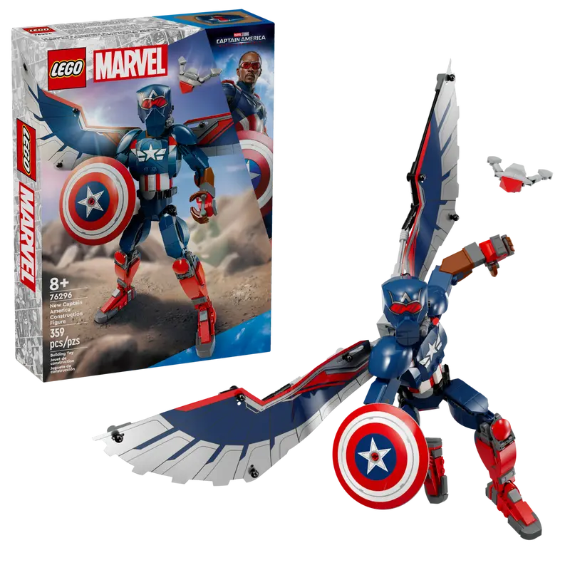 Marvel New Captain America Construction Figure