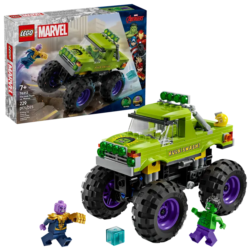 Marvel The Hulk Truck vs. Thanos