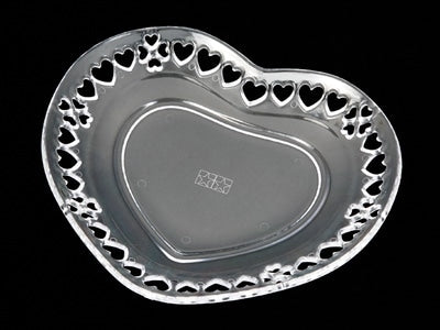 Mini Heart Dish Clear 87mm
