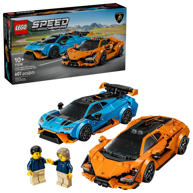 Speed Champions Lamborghini Revuelto & Lamborghini Huracan STO