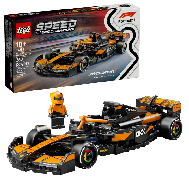 Speed Champions McLaren F1 Team MCL38 Race Car