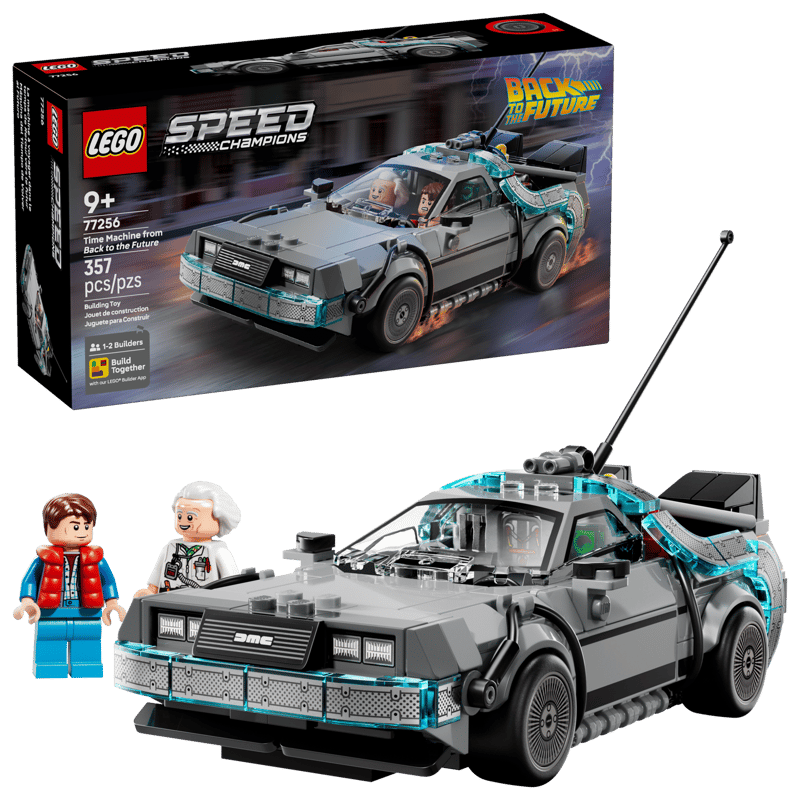 Speed Champions Time Machine from Back to the Future