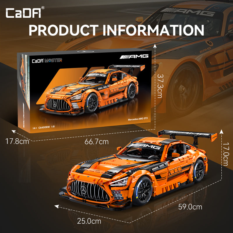 Master Mercedes-AMG GT3 1/8 5466pc