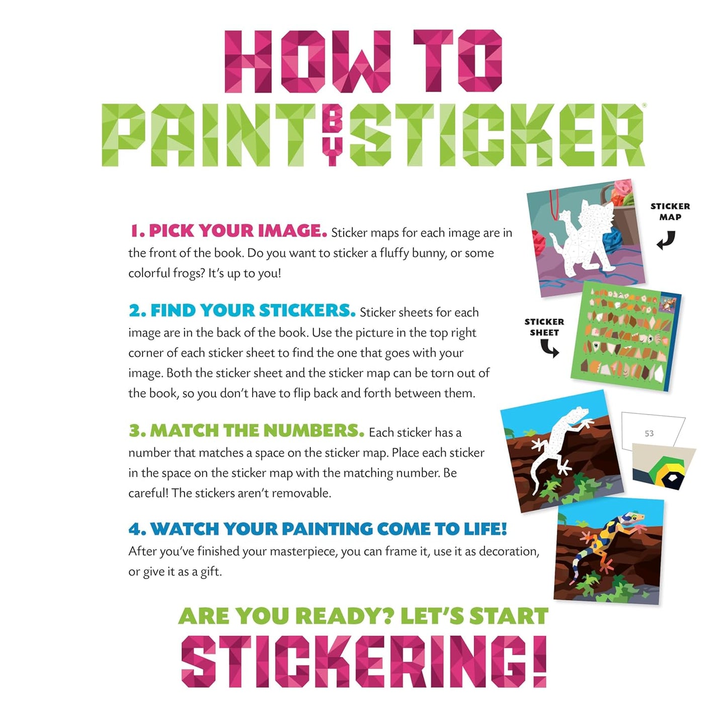 Paint by Sticker Kids - Pets