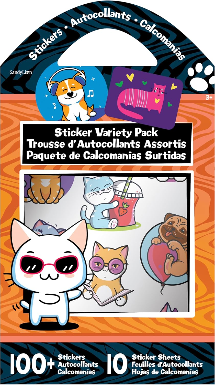 Puppies & Kittens Sticker Variety Pack