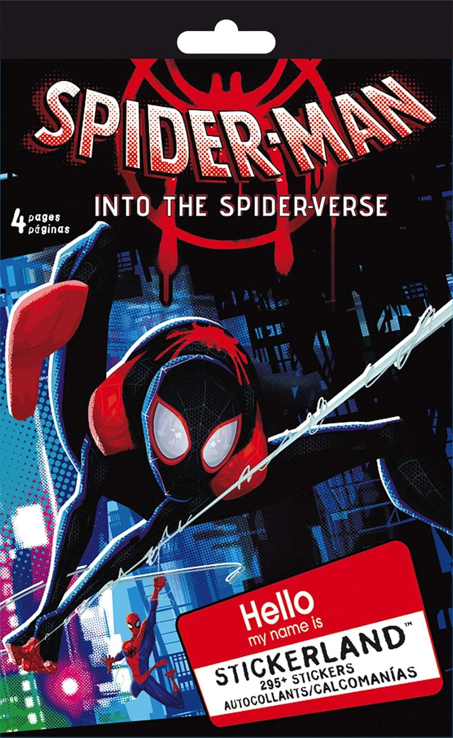 Spider-Man in to the Spider-Verse Stickerland
