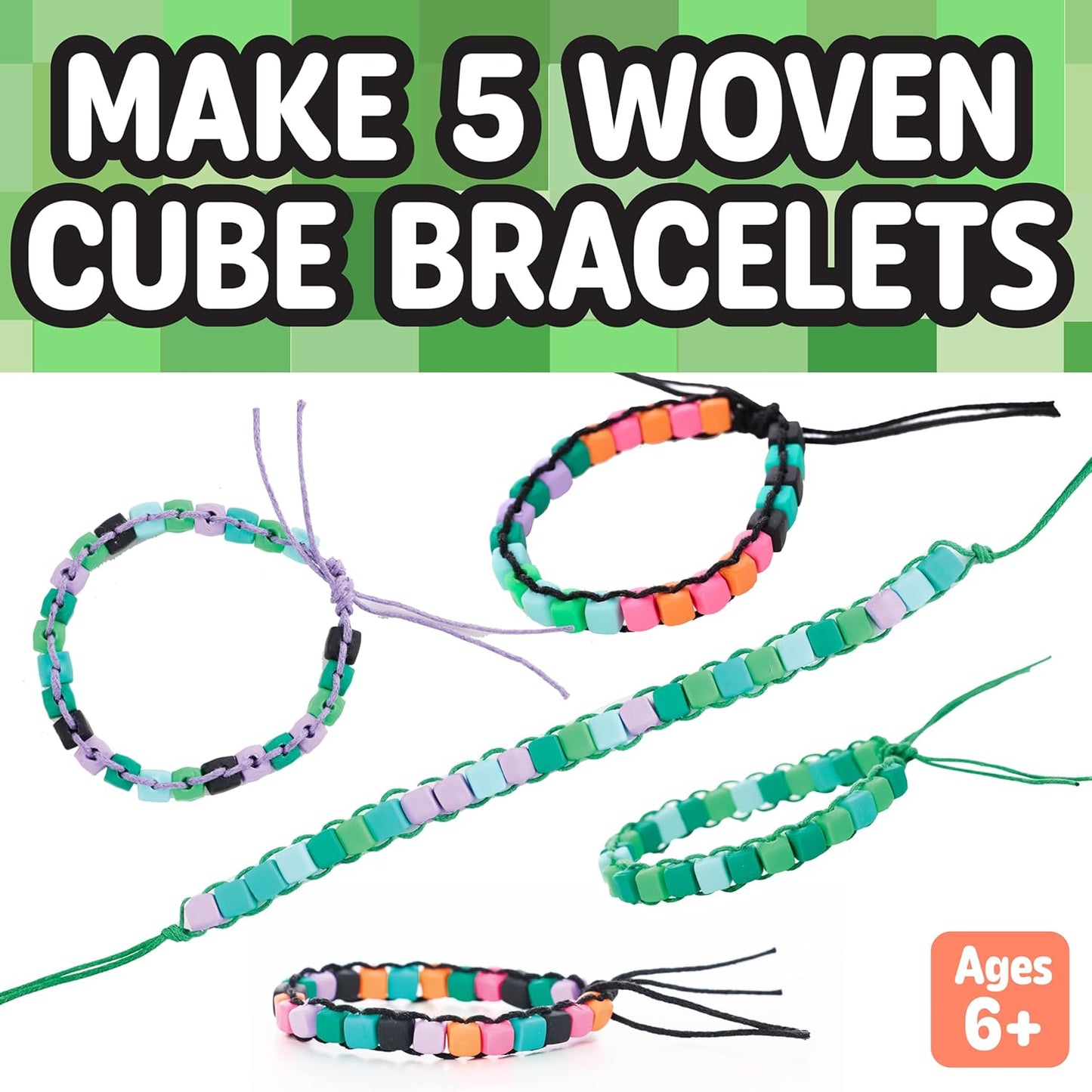Woven Cube Bracelets