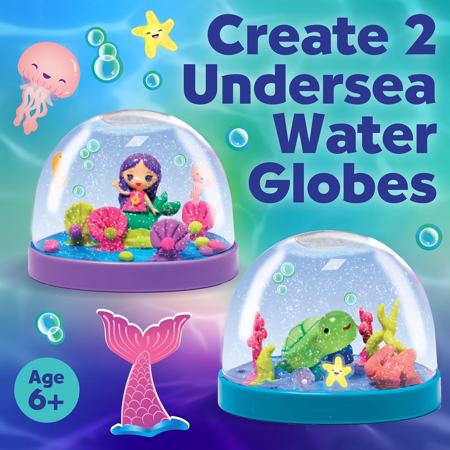 Make Your Own Water Globes Mermaid