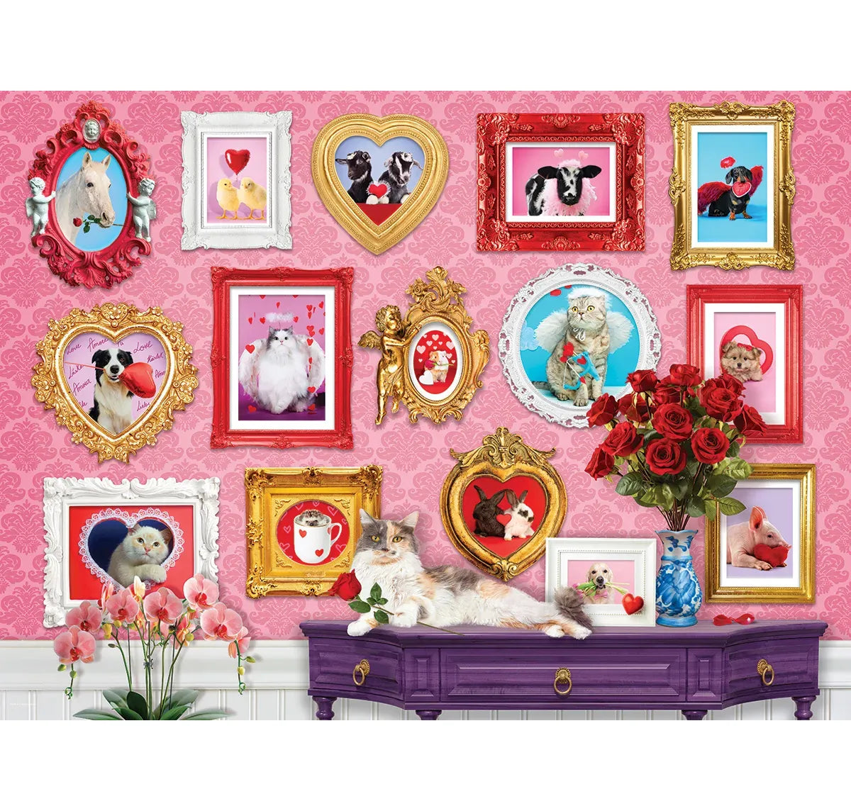 For the Love of Animals 500pc