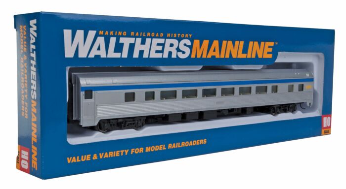 HO 85' Budd Large Window Coach Via