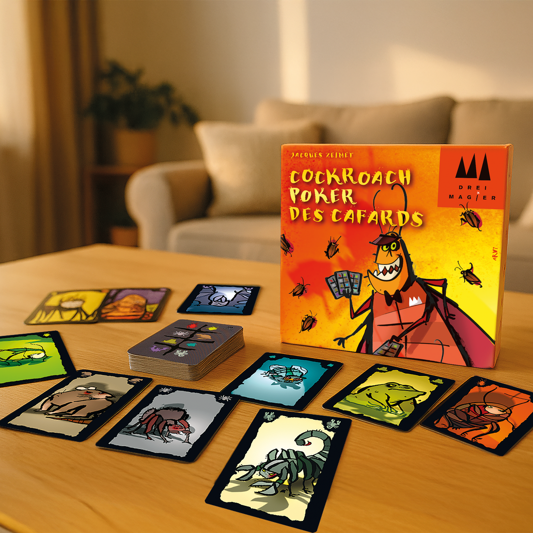Cockroach Poker