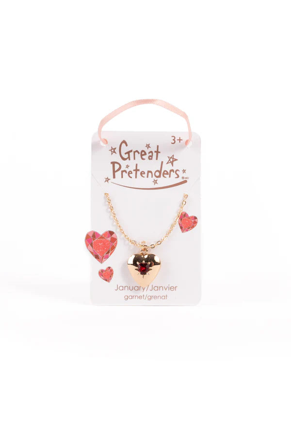 Birthstone Heart Locket
