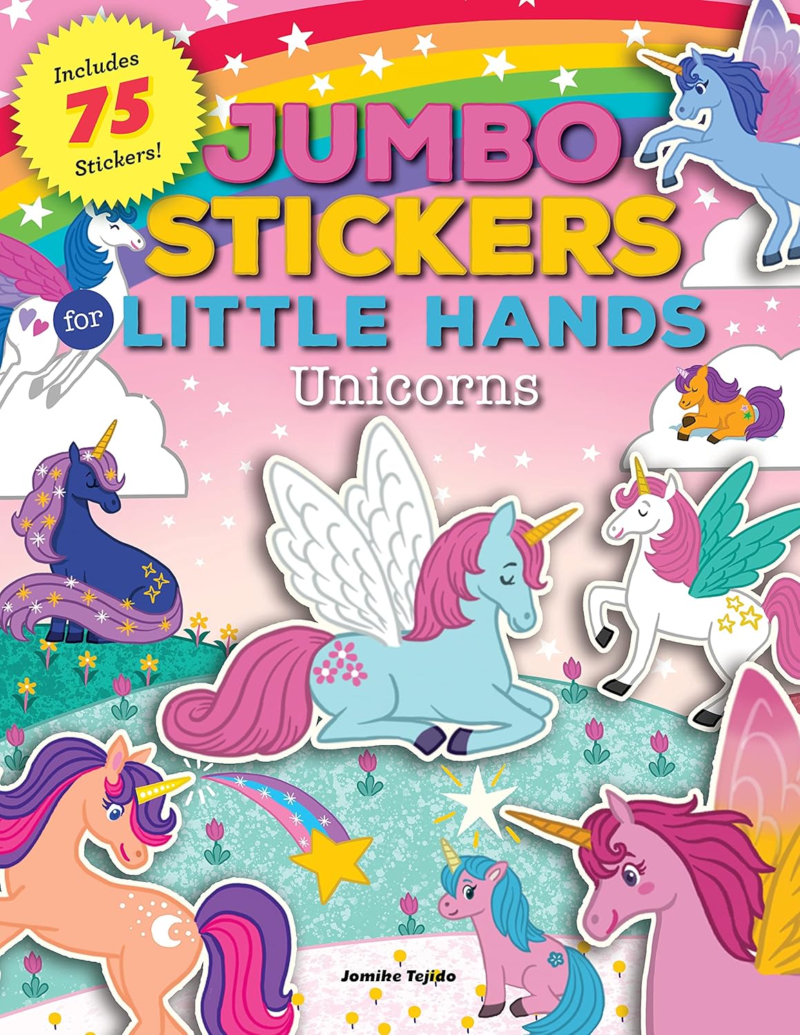 Jumbo Stickers for Little Hands - Unicorns