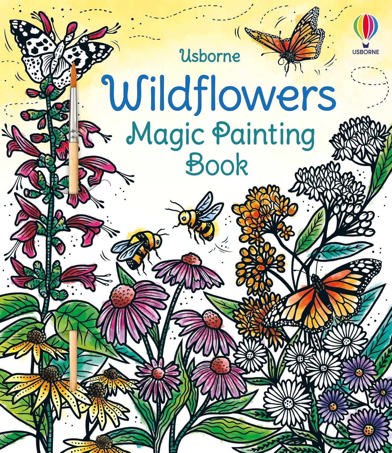 Wildflowers Magic Painting Book
