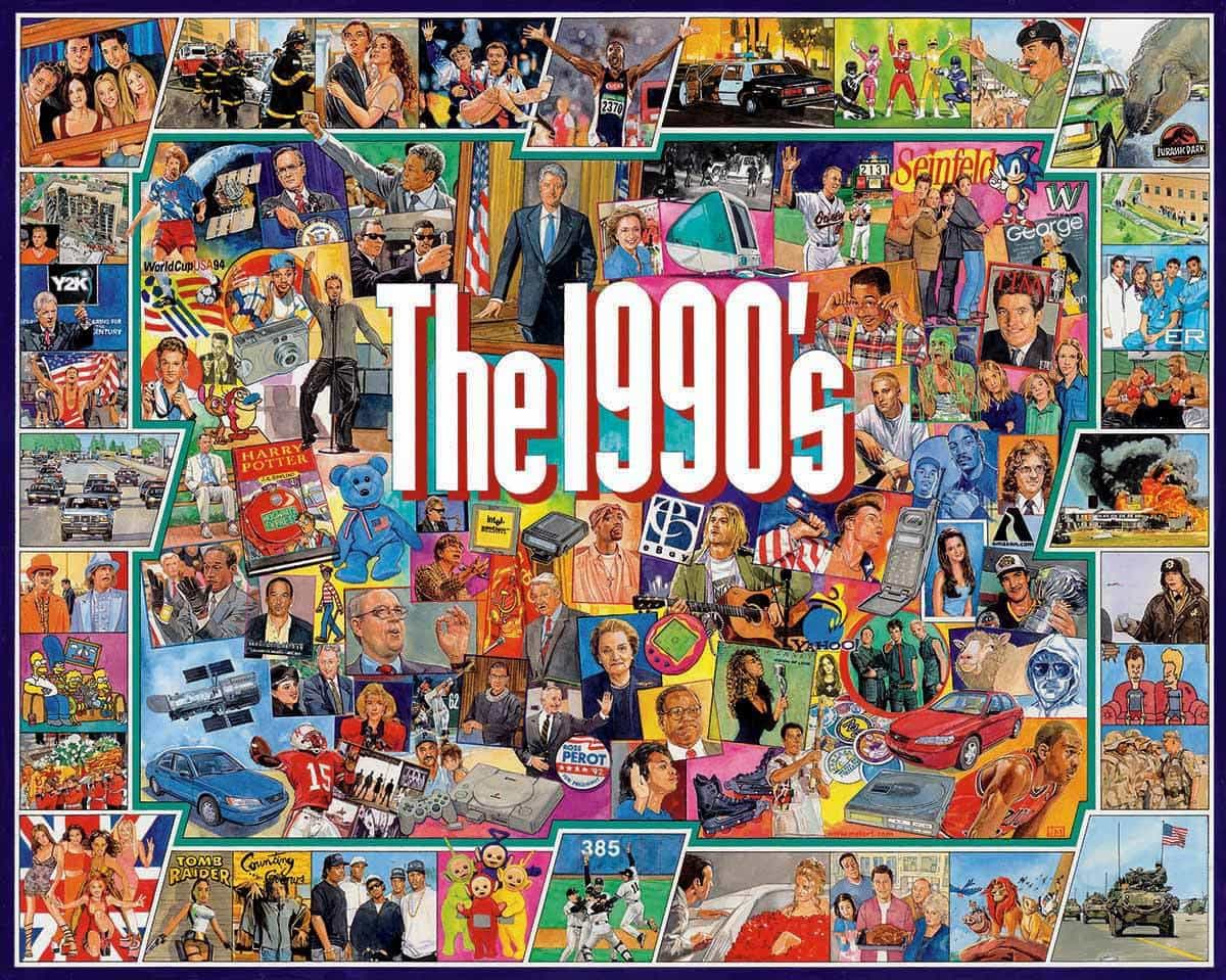 The Ninety's 1000pc