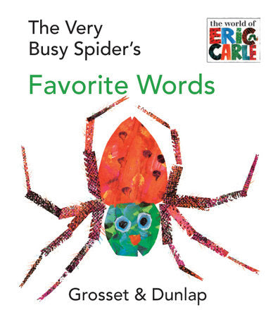 The Very Busy Spider's Favorite Words Board Book
