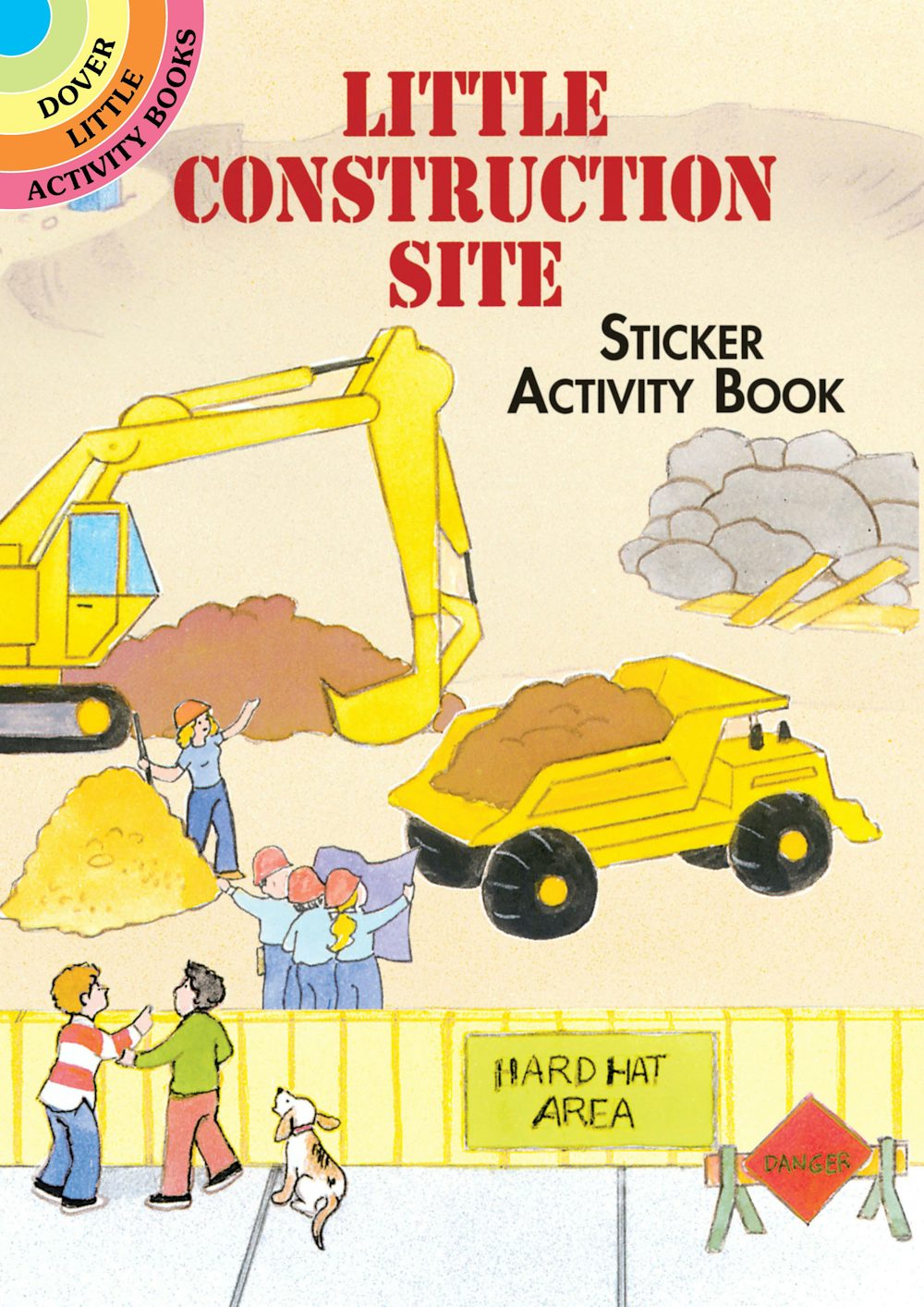 Little Construction Site Sticker Book
