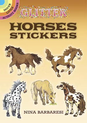 Glitter Horse Stickers