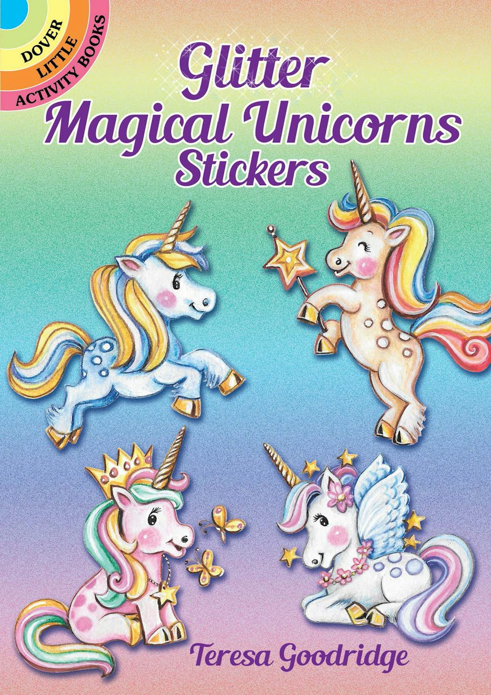 Glitter Stickers Magical Unicorn