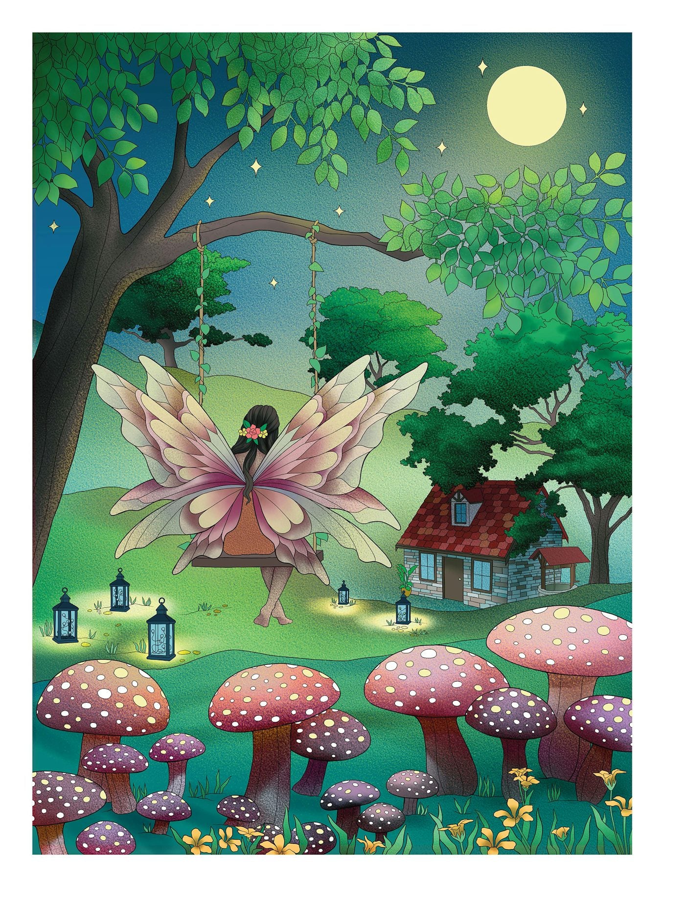 Pixie Dust Dreams Coloring Book