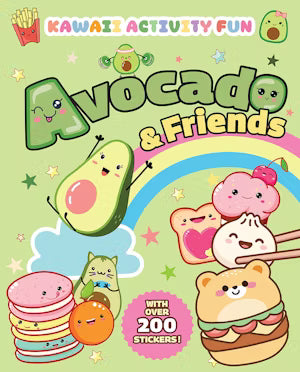 Kawaii Activity Fun Avocado & Friends