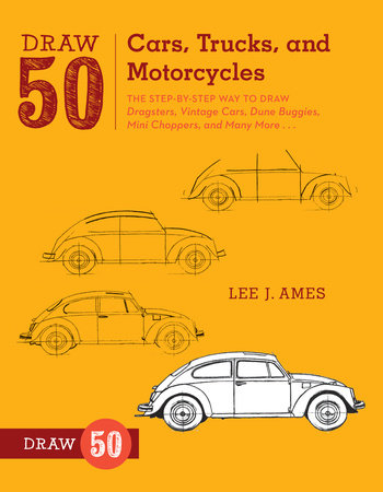 DRAW 50: CARS, TRUCKS & MOTORCYCLES