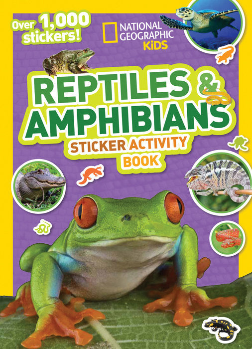 National Geographic Kids Reptiles & Amphibians Sticker Activity Book