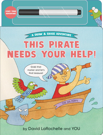 A Draw & Erase Adventure - This Pirate Needs Your Help!