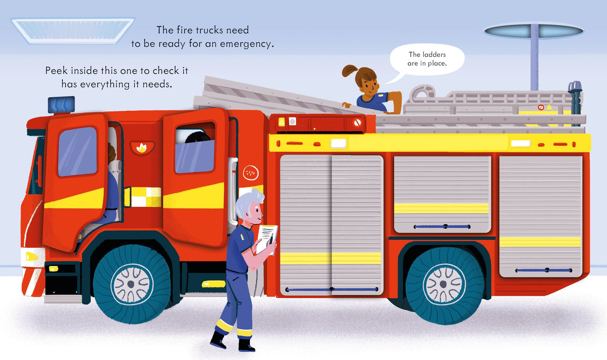 Peek Inside How a Fire Truck Works