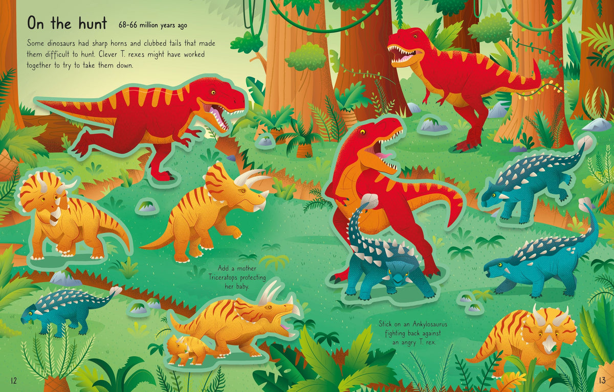 First Sticker Book T. Rex