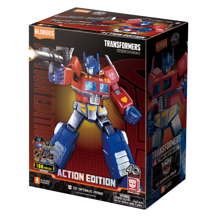 Blokees Transformers Action Optimus Prime